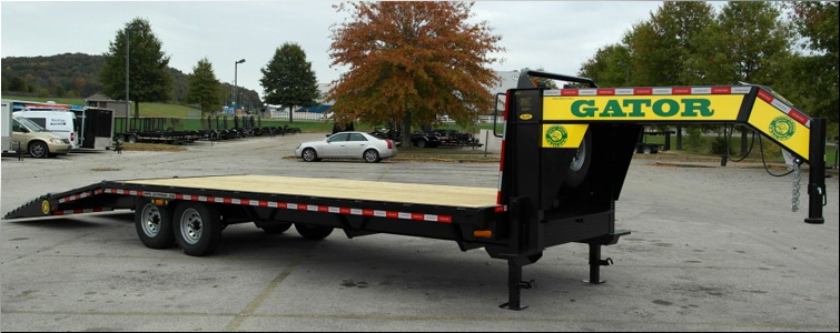 Gooseneck flat bed trailer for sale14k  Rutherford County,  North Carolina